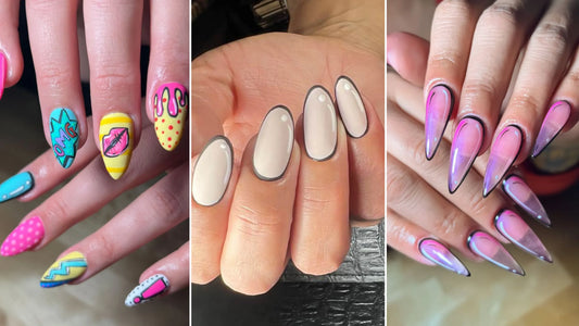 Nail art inspirado en el arte moderno: diseños vanguardistas