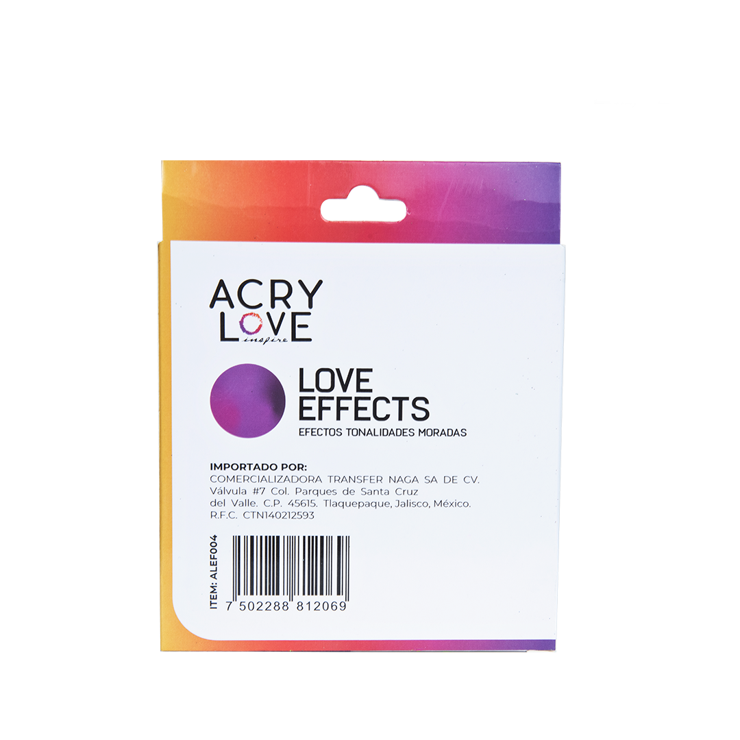 EFECTOS MIX MORADOS SET 6pz