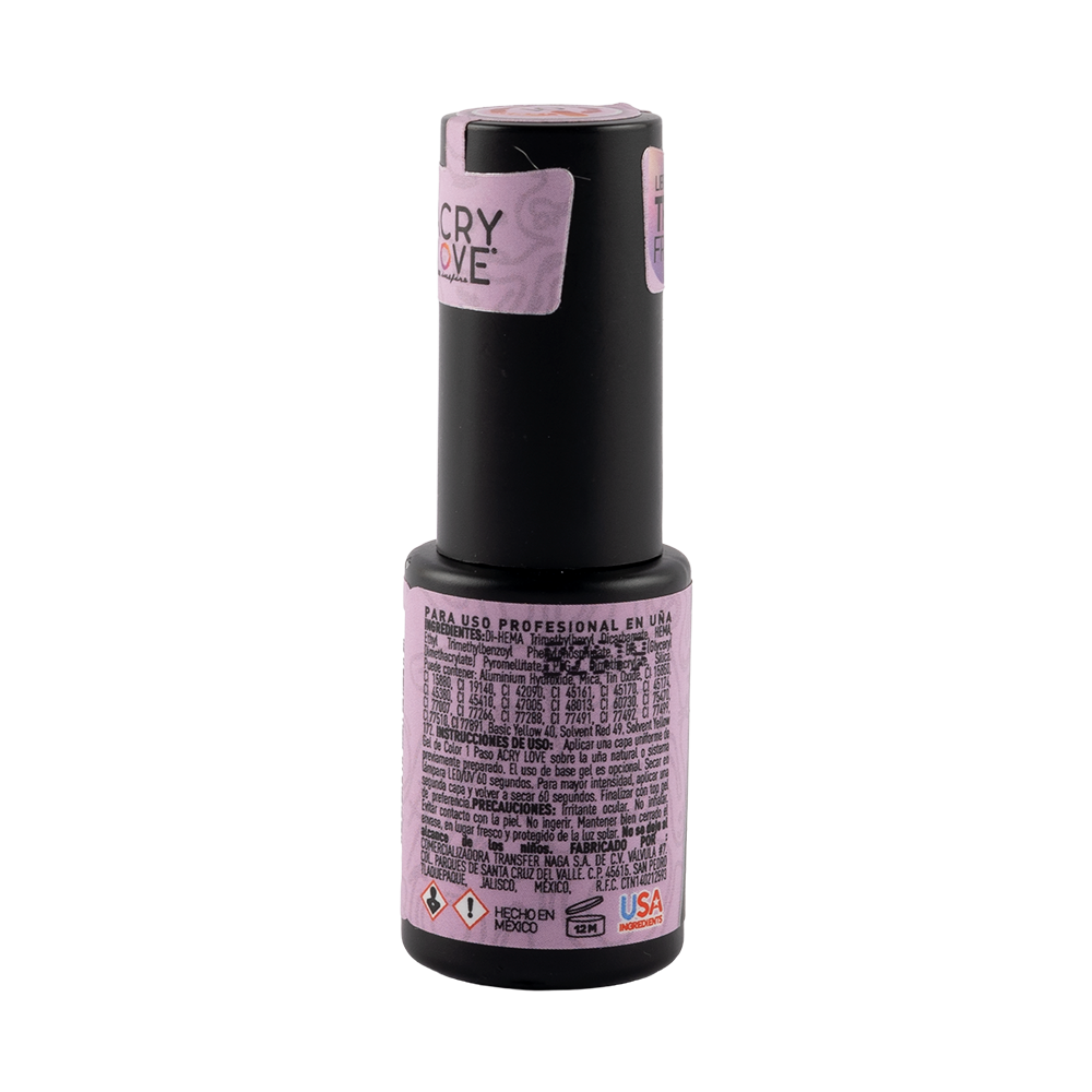 ACRY LOVE ON GEL gel 1 paso 9ml #01