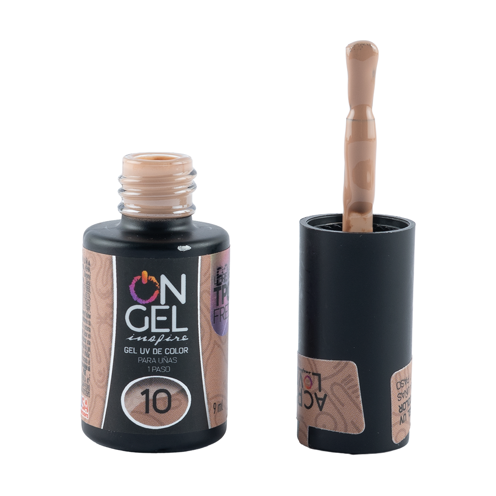 ACRY LOVE ON GEL gel 1 paso 9ml #10