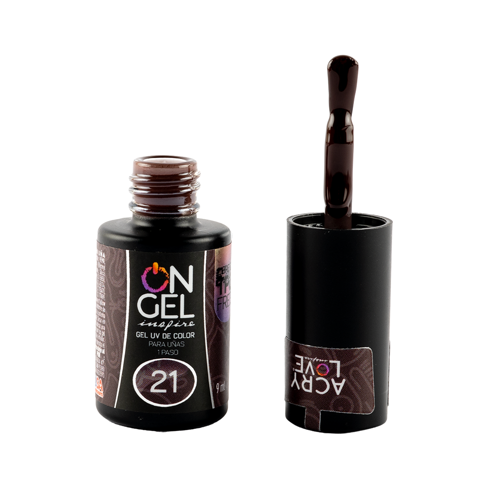 ACRY LOVE ON GEL gel 1 paso 9ml #21