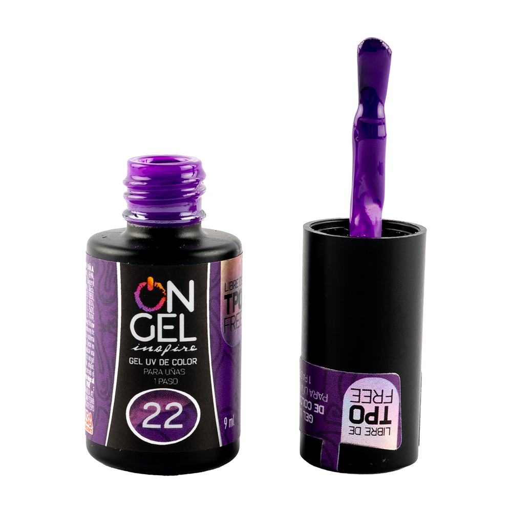 ACRY LOVE ON GEL gel 1 paso 9ml #22