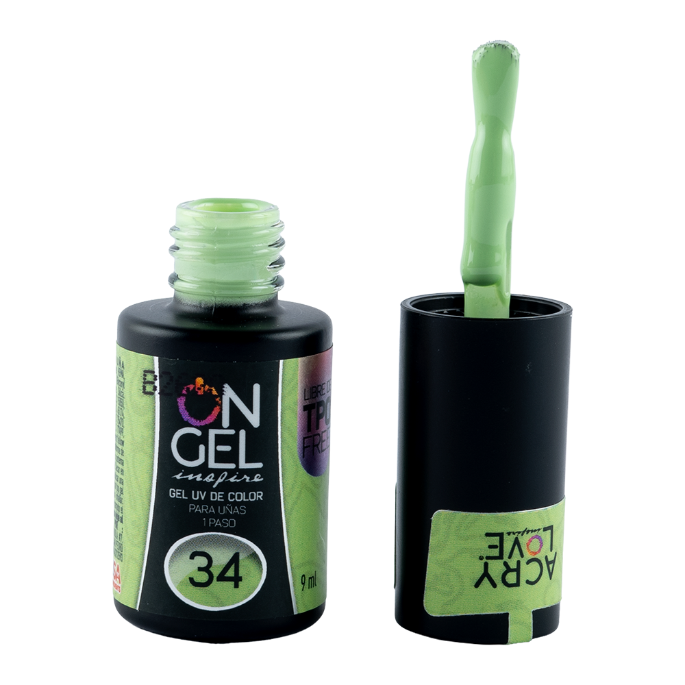 ACRY LOVE ON GEL gel 1 paso 9ml #34