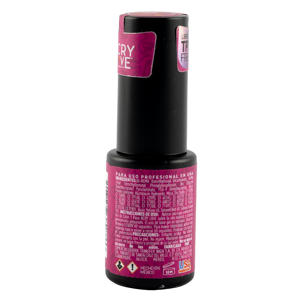 ACRY LOVE ON GEL gel 1 paso 9ml #45