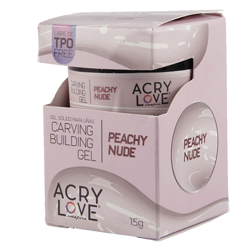 ACRY LOVE CARVING GEL 15g PEACHY NUDE
