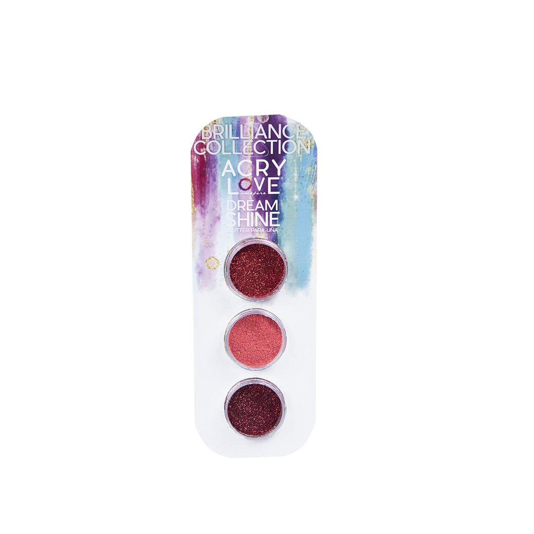 COLLECTION GLITTER ROJO #10