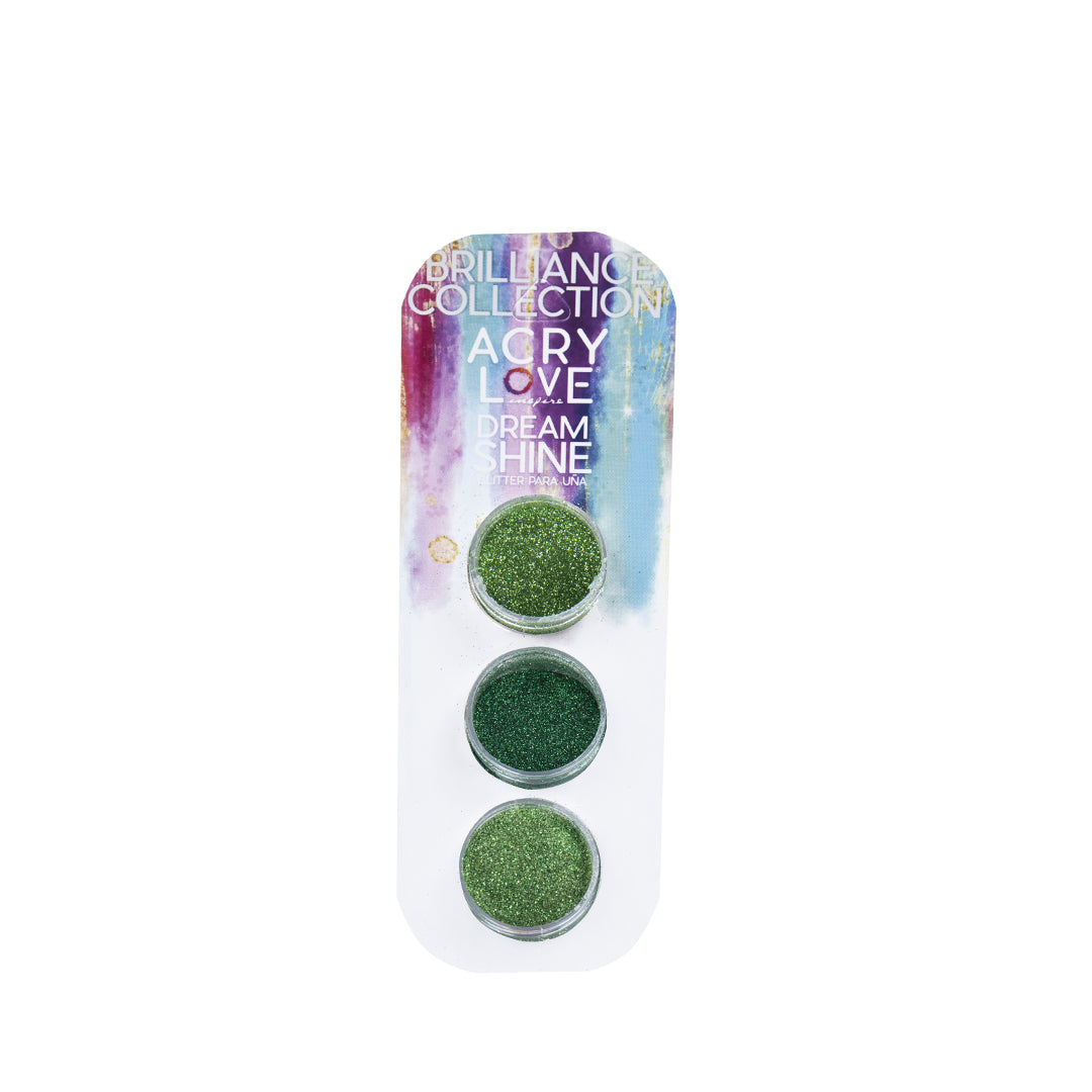 COLLECTION GLITTER VERDE #8