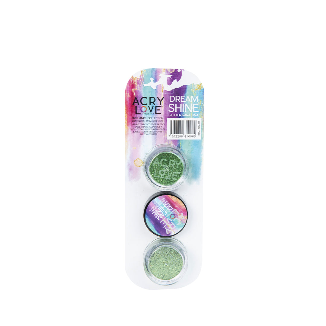 COLLECTION GLITTER VERDE #8