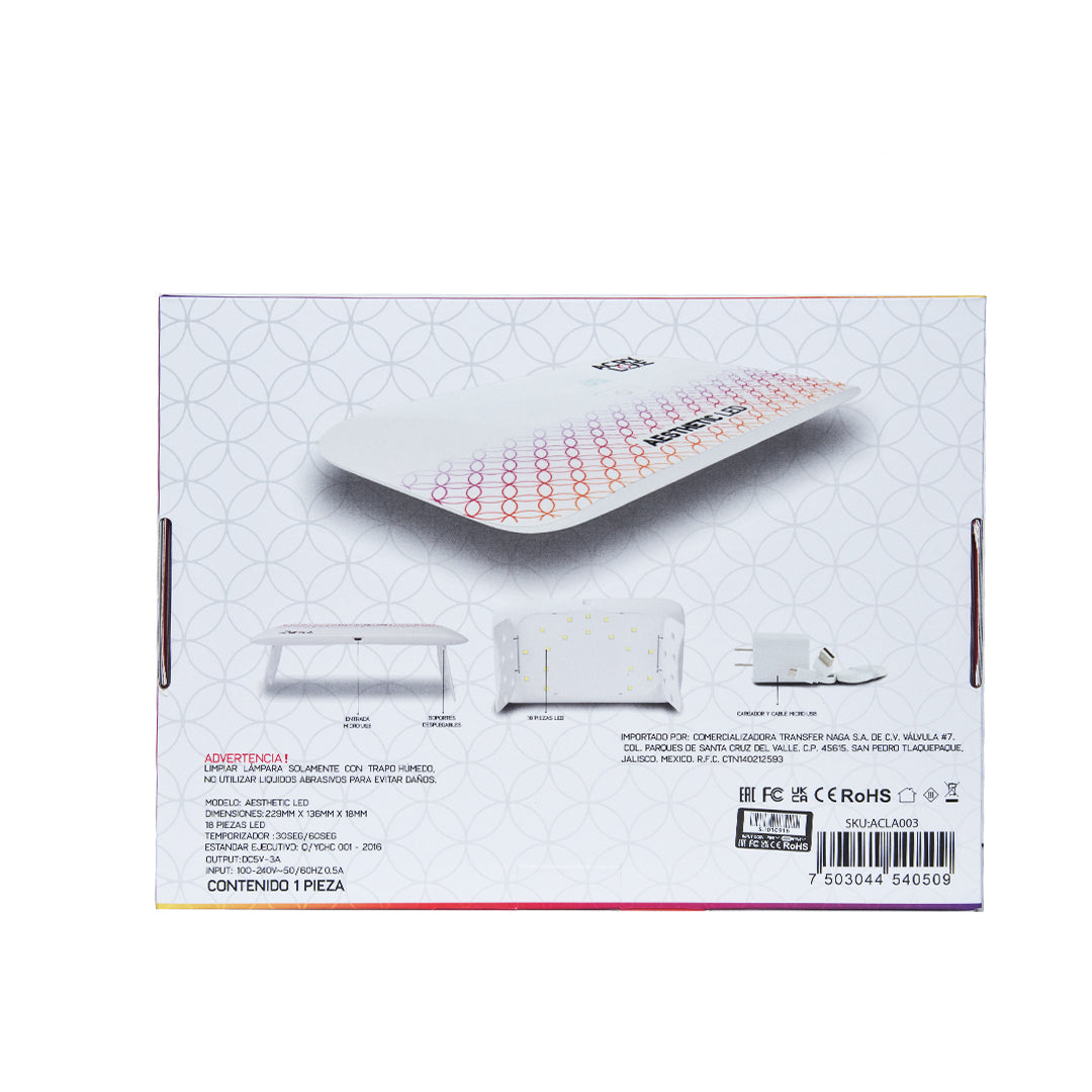 ACRY LOVE ASTETHIC LAMPARA UV/LED 24W