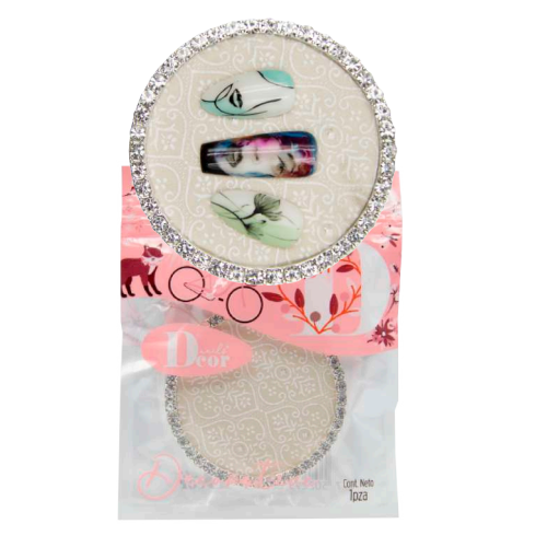DECOR NAILS EXHIBIDOR CIRCULAR DE DISEÑOS
