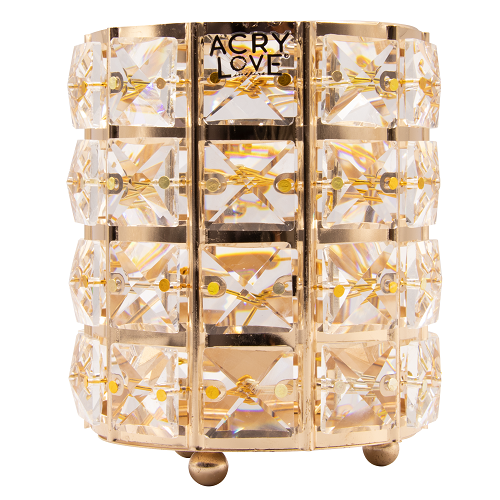 PORTA PINCEL FANCY GLASS ORO