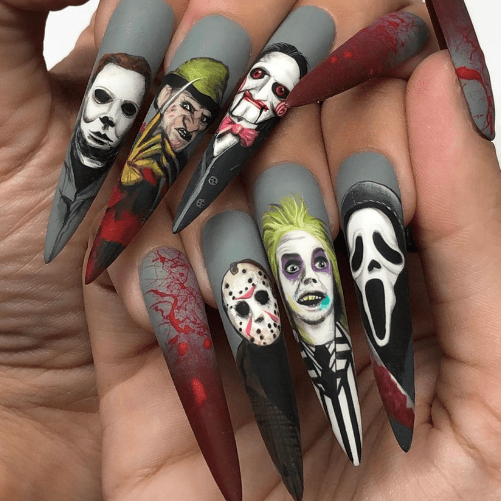 Nail art temático de películas: diseños inspirados en el cine ...