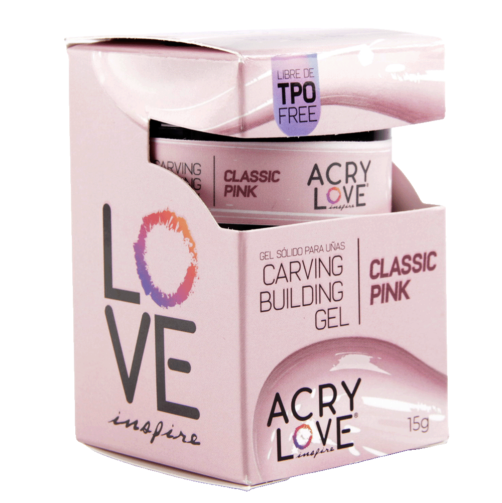 ACRY LOVE CARVING GEL 15g CALSSIC PINK