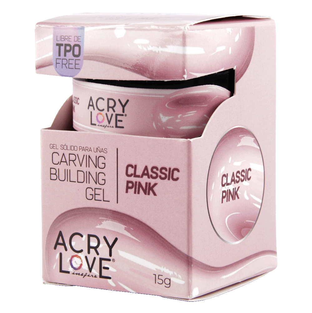 ACRY LOVE CARVING GEL 15g CALSSIC PINK