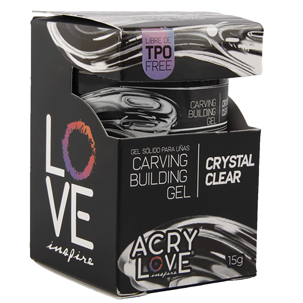 ACRY LOVE CARVING GEL 15g CRYSTAL CLEAR