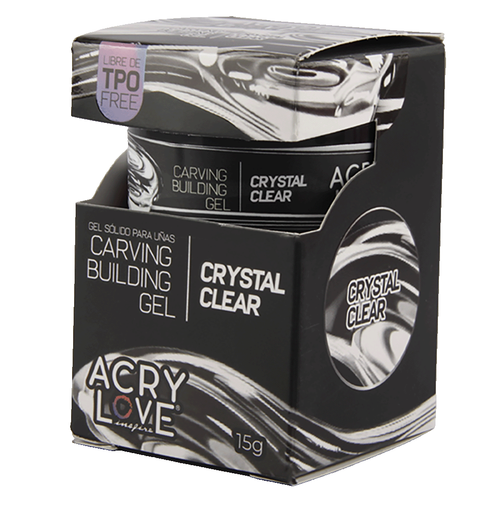ACRY LOVE CARVING GEL 15g CRYSTAL CLEAR