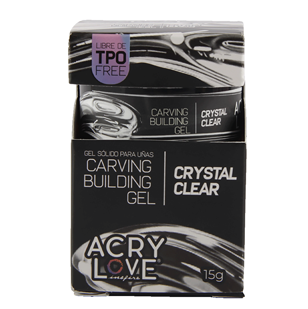 ACRY LOVE CARVING GEL 15g CRYSTAL CLEAR