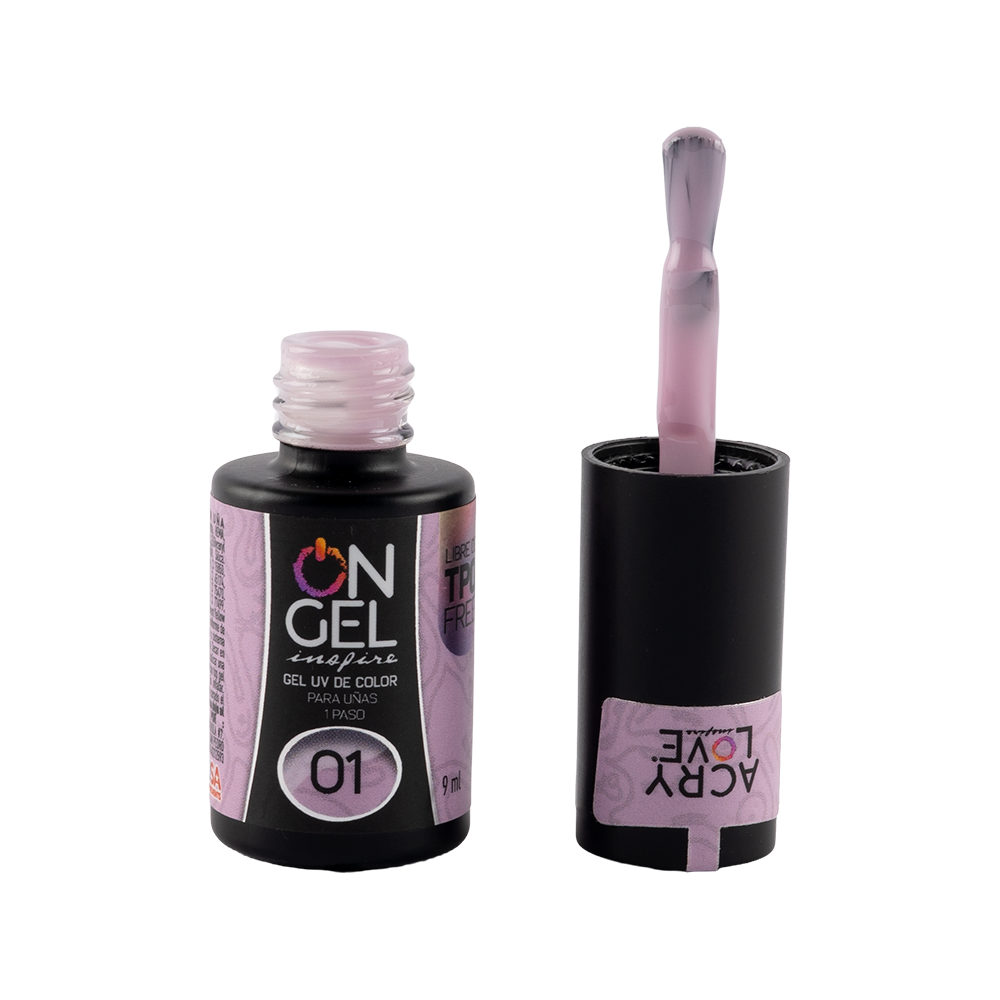 ACRY LOVE ON GEL gel 1 paso 9ml #01