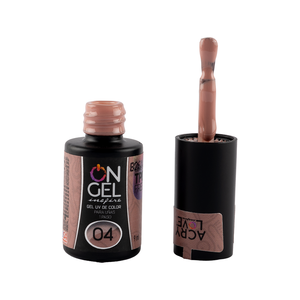 ACRY LOVE ON GEL gel 1 paso 9ml #04