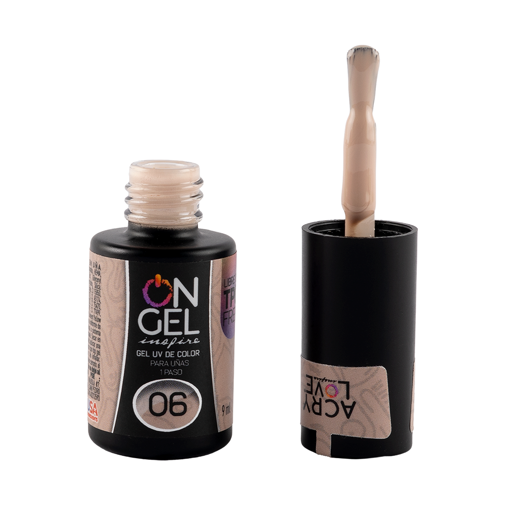 ACRY LOVE ON GEL gel 1 paso 9ml #06