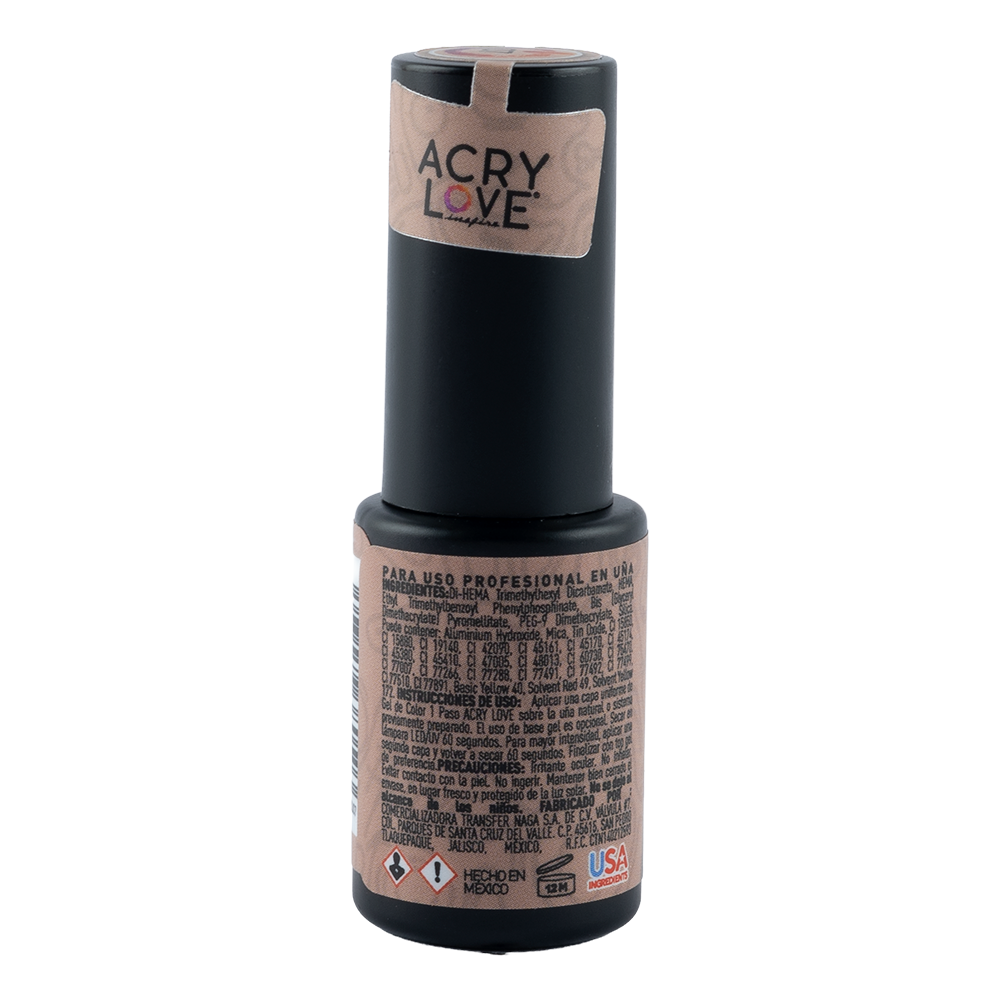 ACRY LOVE ON GEL gel 1 paso 9ml #07