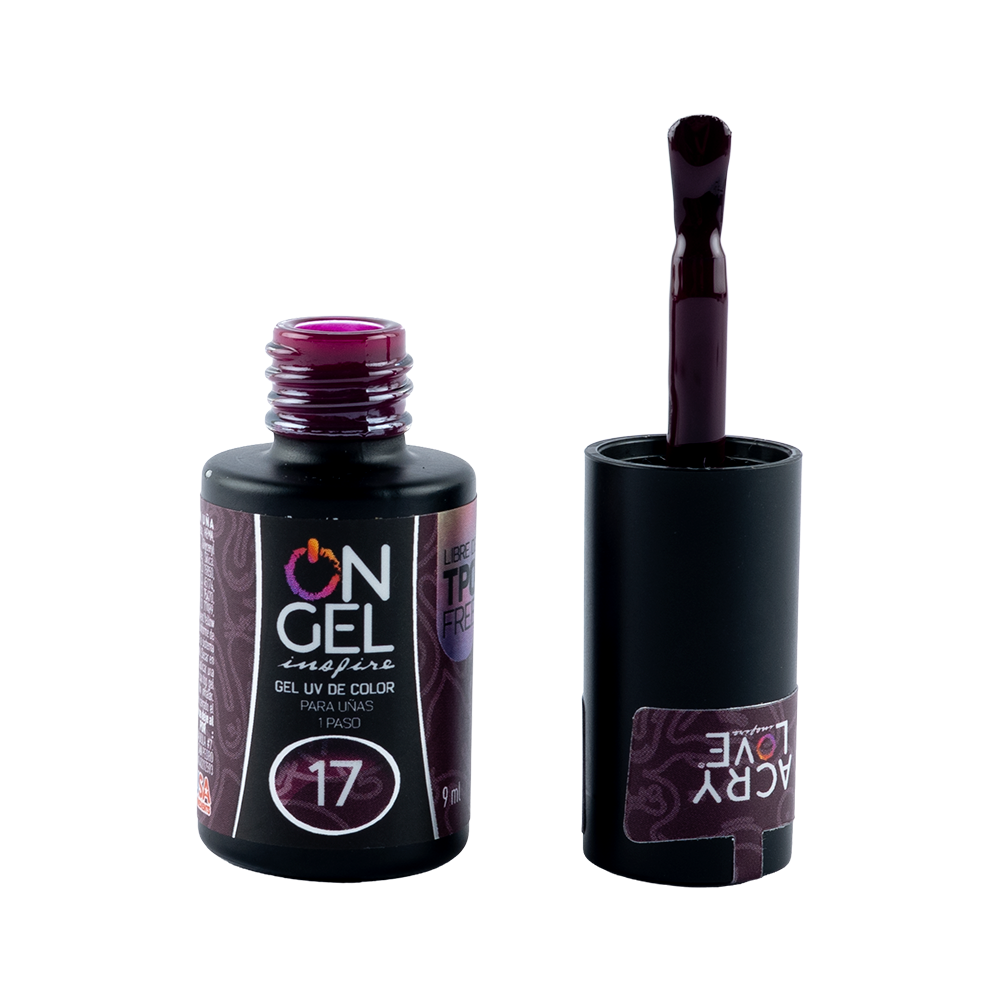 ACRY LOVE ON GEL gel 1 paso 9ml #17