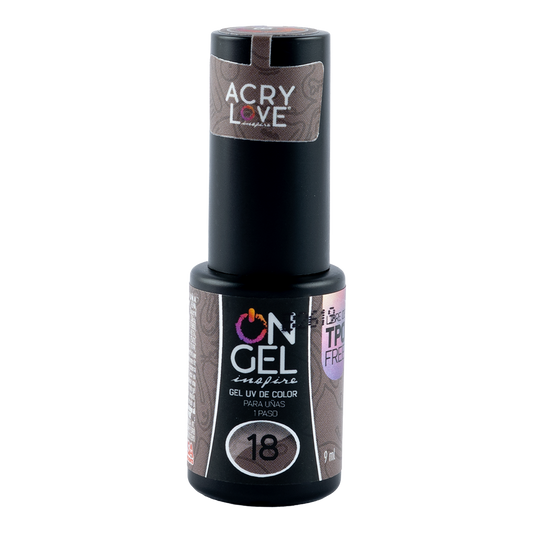 ACRY LOVE ON GEL gel 1 paso 9ml #18