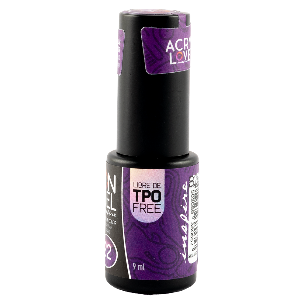 ACRY LOVE ON GEL gel 1 paso 9ml #22