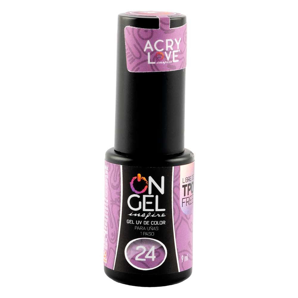 ACRY LOVE ON GEL gel 1 paso 9ml #24
