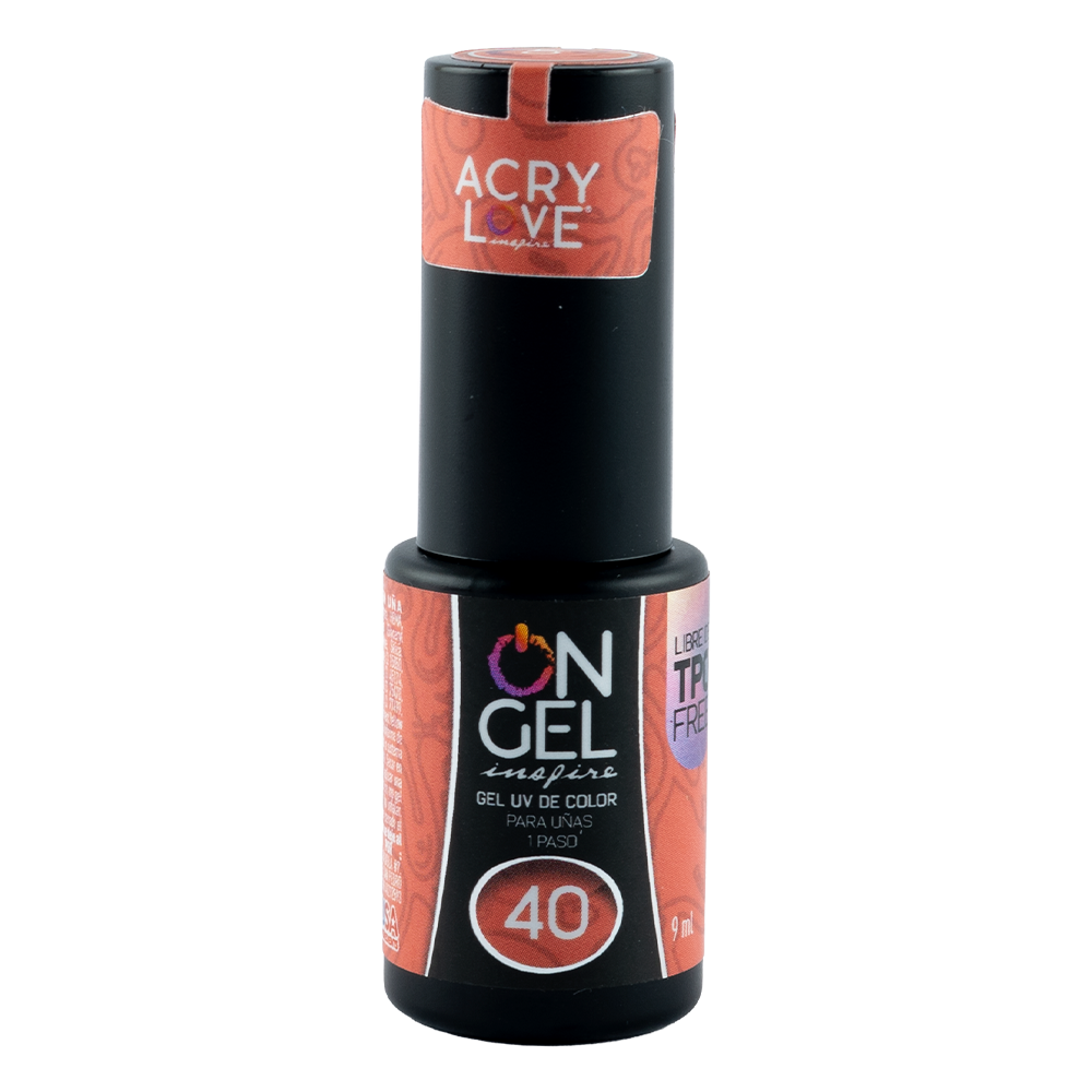 ACRY LOVE ON GEL gel 1 paso 9ml #40