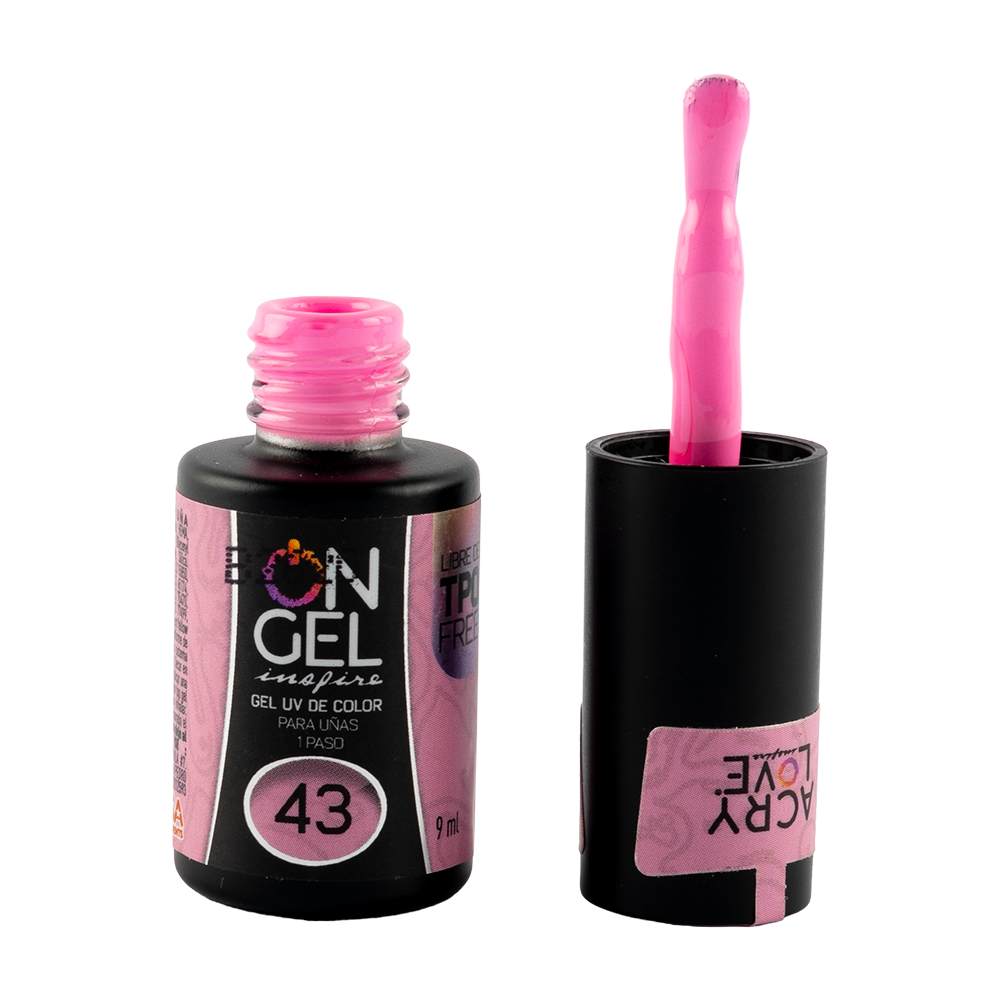 ACRY LOVE ON GEL gel 1 paso 9ml #43