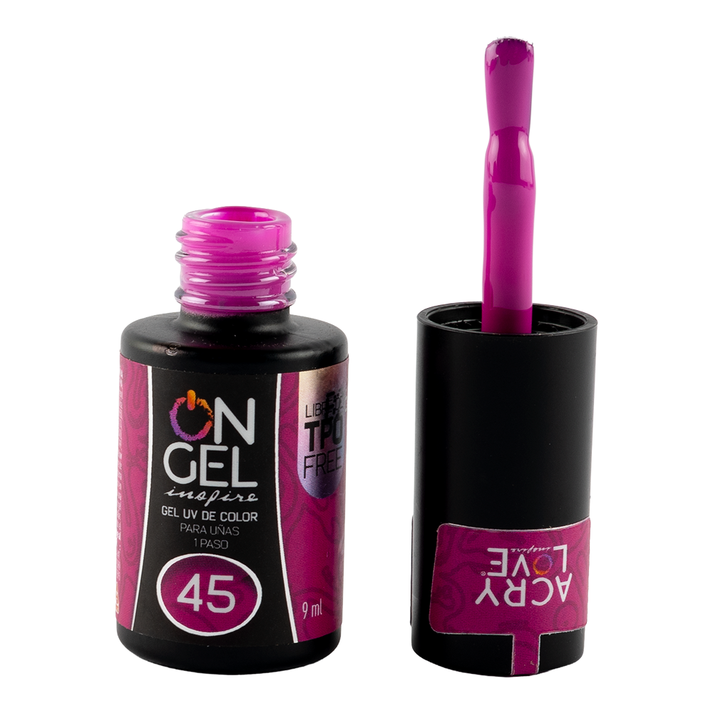 ACRY LOVE ON GEL gel 1 paso 9ml #45