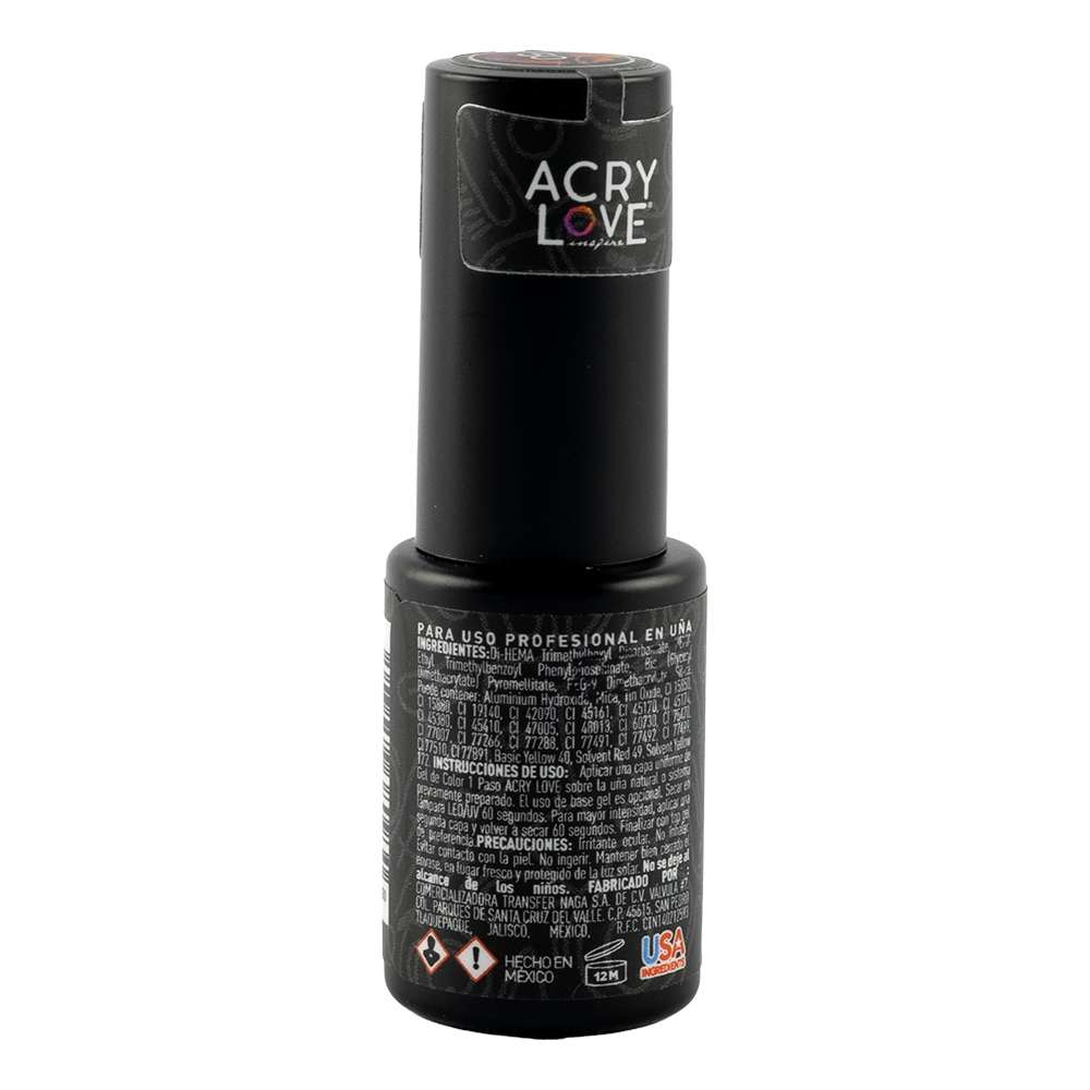 ACRY LOVE ON GEL gel 1 paso 9ml #50