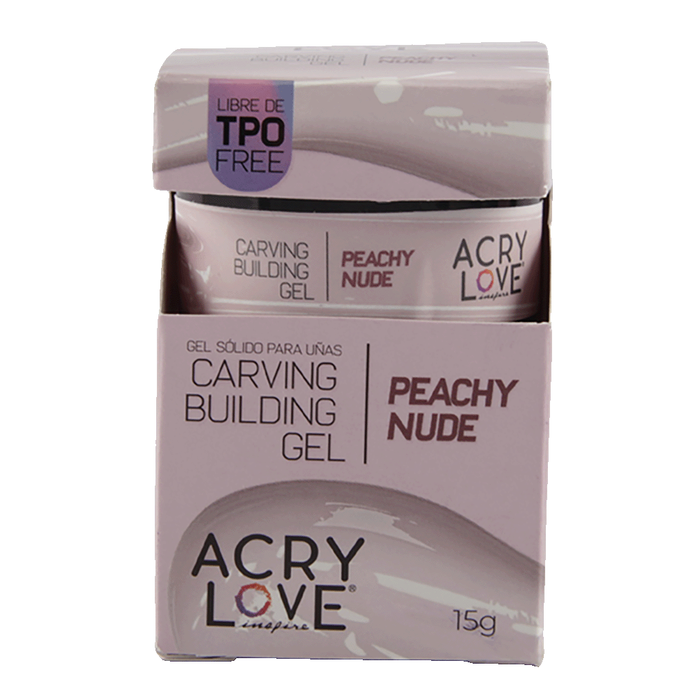 ACRY LOVE CARVING GEL 15g PEACHY NUDE
