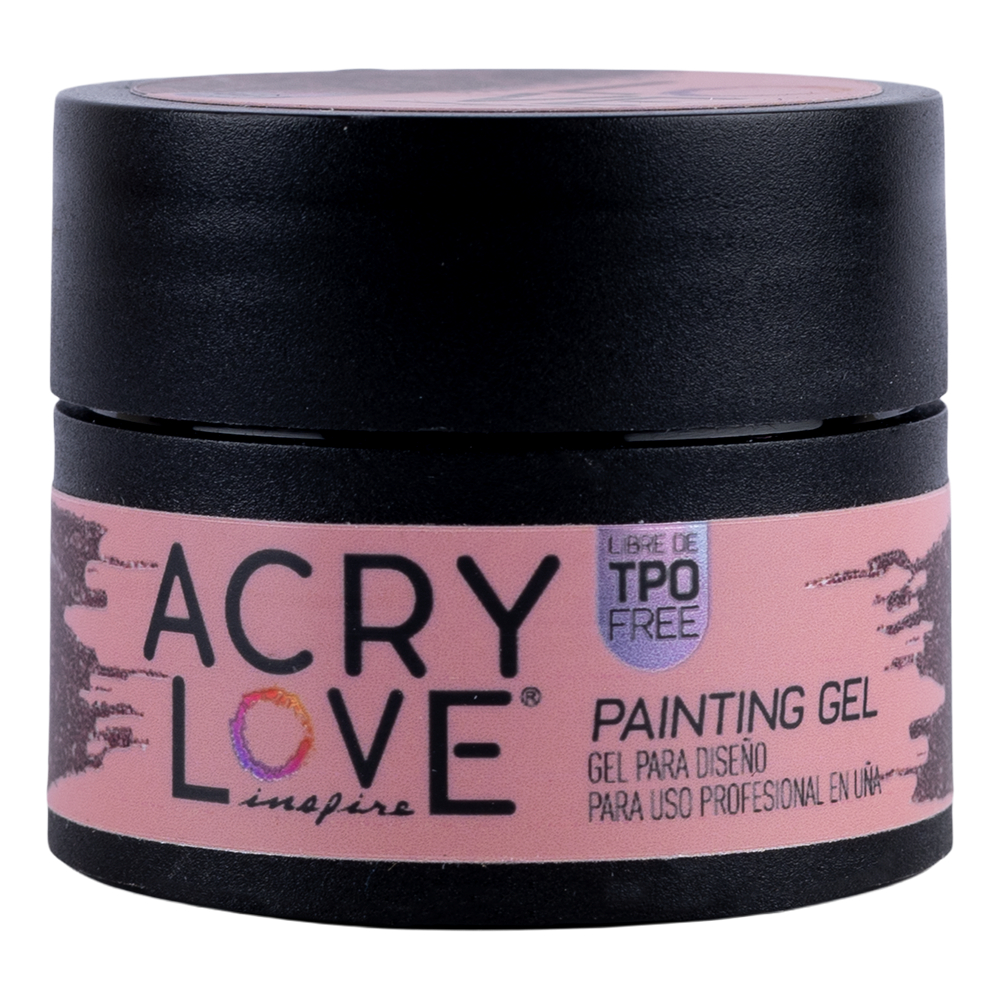 ACRY LOVE PAINTING GEL ROSE GOLD 8G (Gel solido para Diseño)