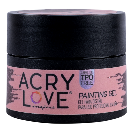 ACRY LOVE PAINTING GEL ROSE GOLD 8G (Gel solido para Diseño)