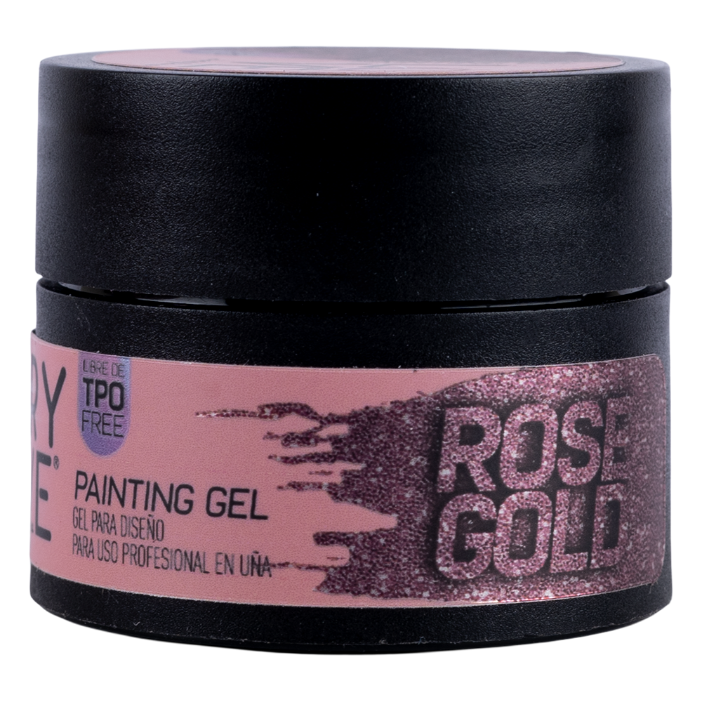 ACRY LOVE PAINTING GEL ROSE GOLD 8G (Gel solido para Diseño)
