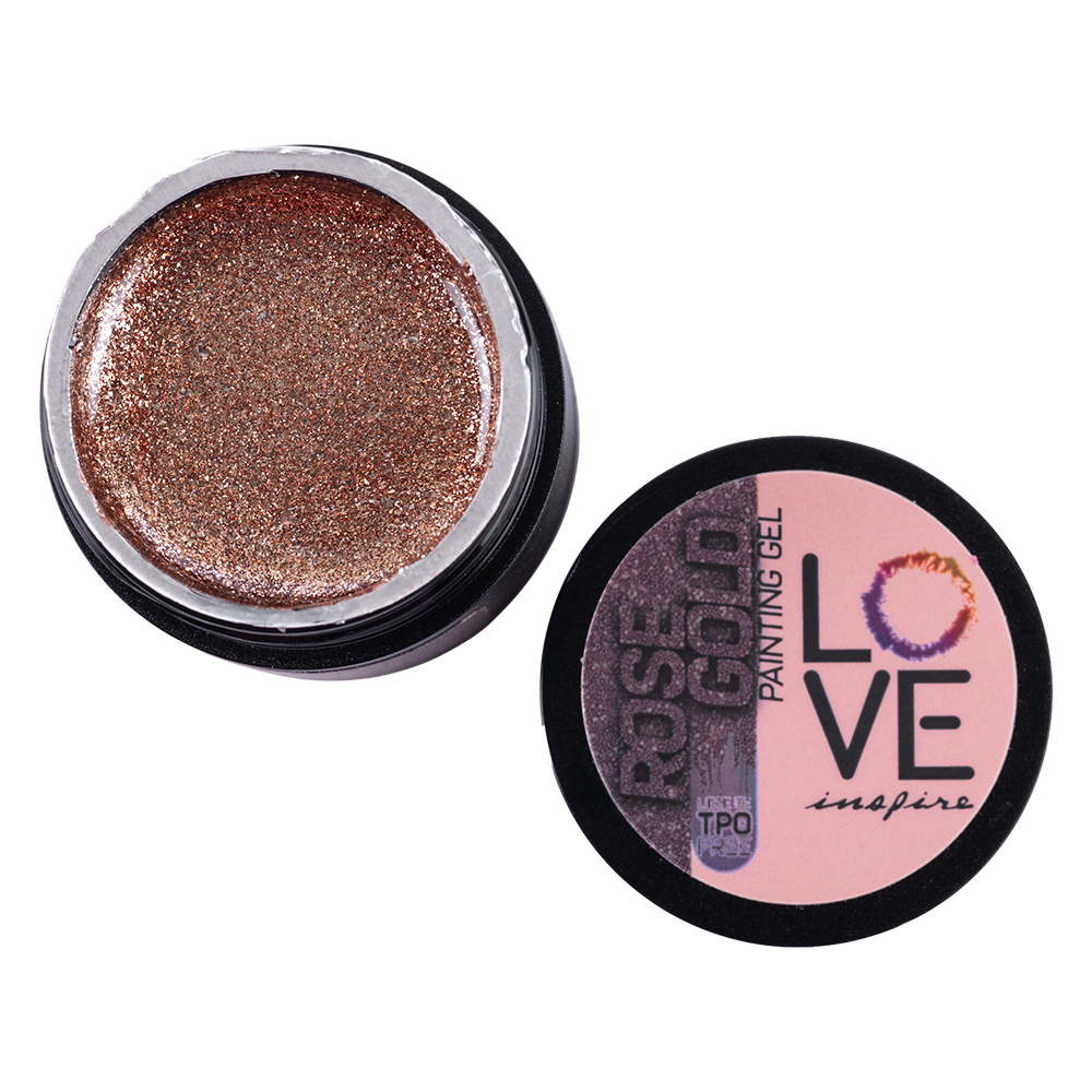 ACRY LOVE PAINTING GEL ROSE GOLD 8G (Gel solido para Diseño)