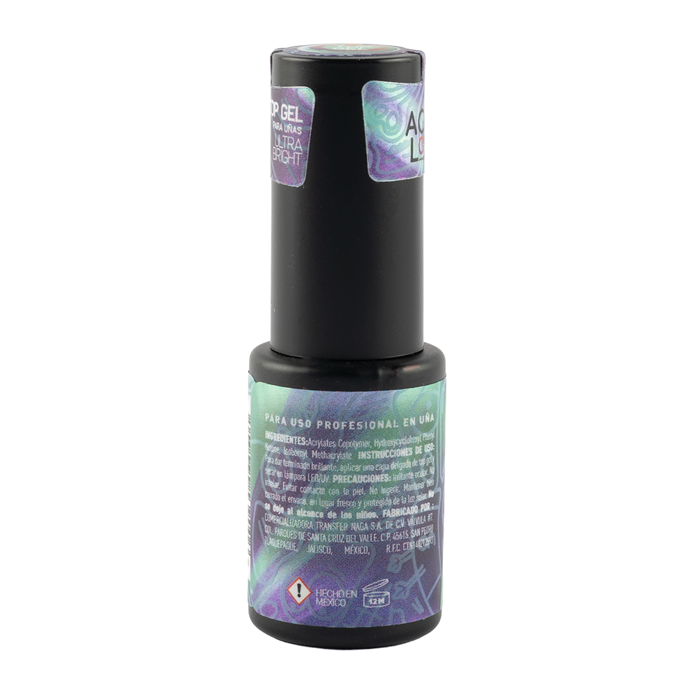 ACRY LOVE ON GEL 9ml TOP GEL ULTRA BRIGTH